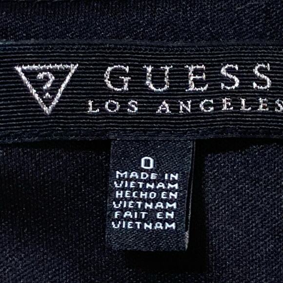 Guess Burgundy Gold Metallic Lace Overlay Sheath Dress Sz 0 Cocktail Fairy Glam - Picture 10 of 12